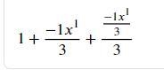 1-(1/3) x 1-(1/3) x 1/3-example-1