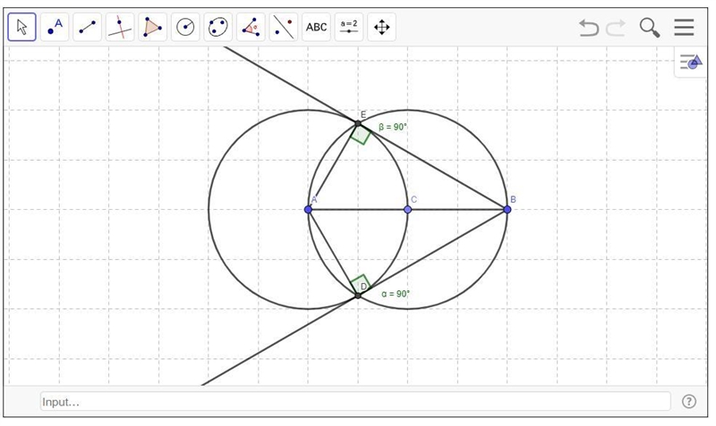 Part D What do the measures of angles BDA and BEA and the fact that AD and AE are-example-1