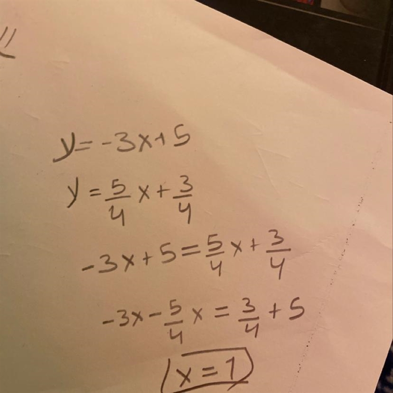 Im on a test pleaseee help find the solution to following system of linear equations-example-1