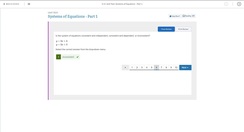 Is the system of equations consistent and independent, consistent and dependent, or-example-1