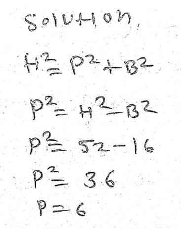 Find the length of the third side. If necessary, write in simplest radical form.​-example-1