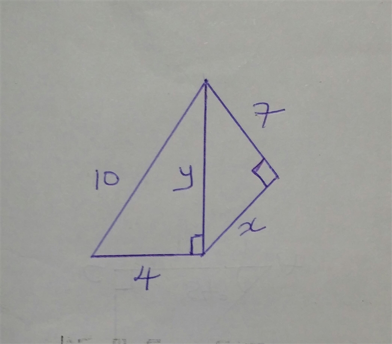 Solve for x. Leave your answer in simplest radical form-example-1