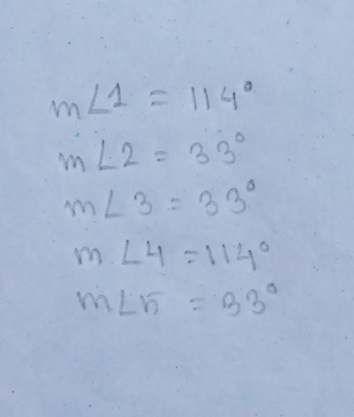 Help I need help!!!! Please Find the measure of each numbered angle in the rhombus-example-1