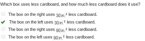 The cracker manufacturer is trying to determine the best dimensions for the boxes-example-1