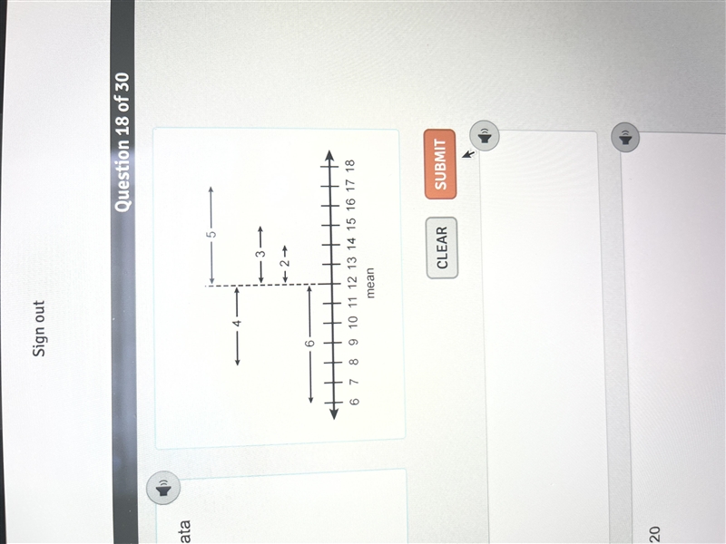 The number line diagram shows the distance between each number in a set of ata and-example-1