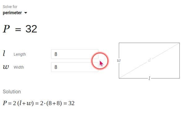 the perimeter of a rectangle is 32 feet. the length is 3x the width. what is the length-example-1