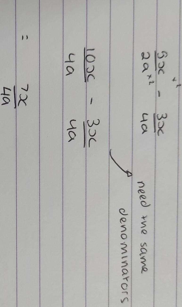 Answer--> 7x/4a ?????​-example-1