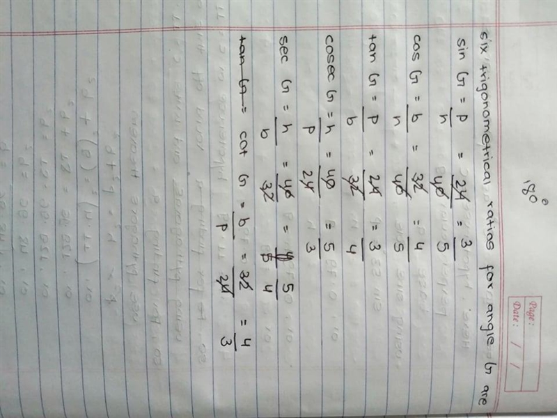 Find the values of the six trigonometric functions for angle G.-example-1