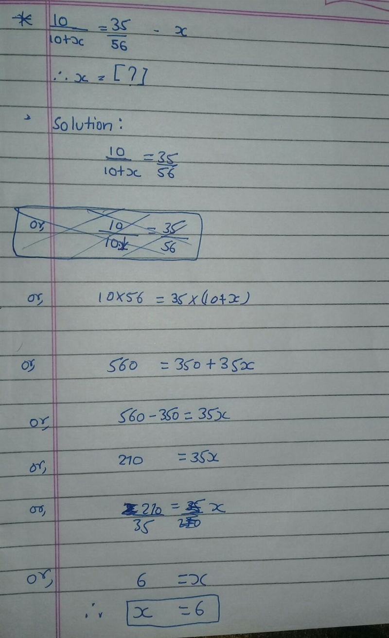 Solve the proportion. X= Please helpp-example-1