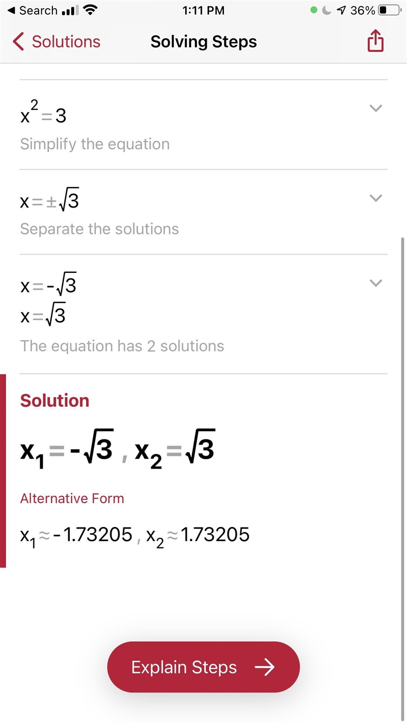 Solve the system of equations y=2x-3 and y=x^2-3-example-3