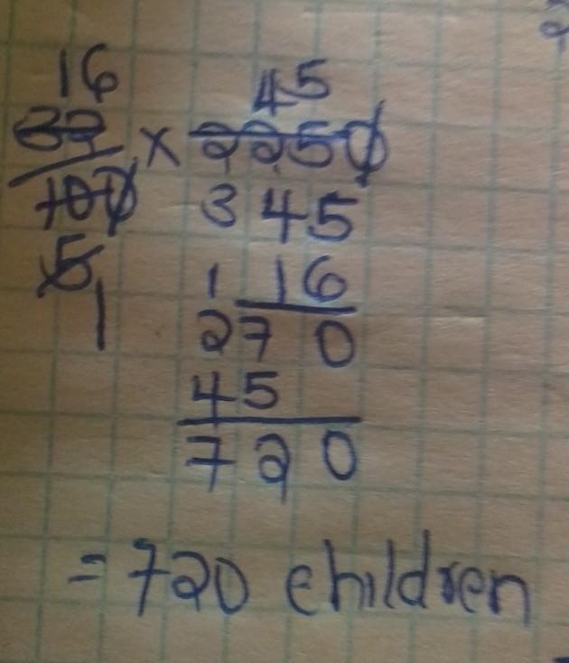 The population of a village is 2250. 32% of the population are children. Calculate-example-1