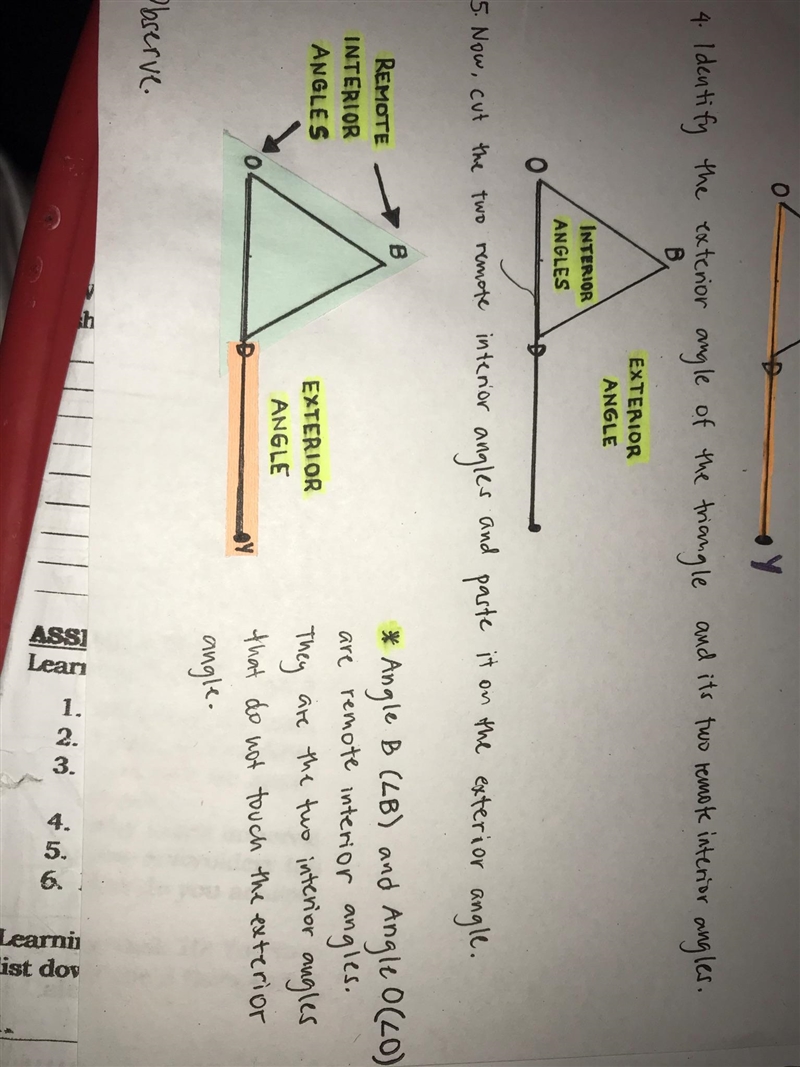 Learning Task I. Using a piece of paper, follow the instructions below. 1. Draw a-example-3