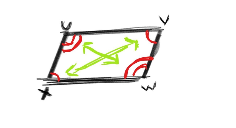 UVWX is a parallelogram. What is the measure of angle XUV?-example-1