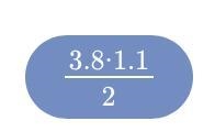 The trapezoid shown above has an area of 21.66 square inches. What is the total area-example-1