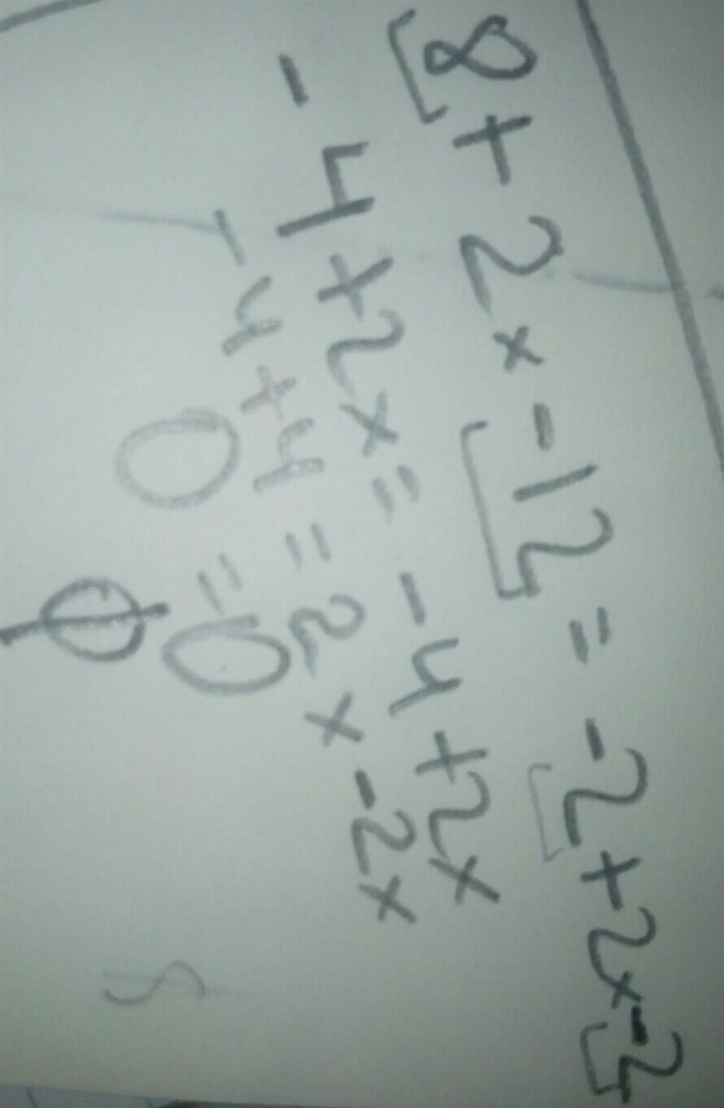 Does 8 + 2(x−6) = −2 + 2x −2 have one solution, no solutions, or infinite solutions-example-1