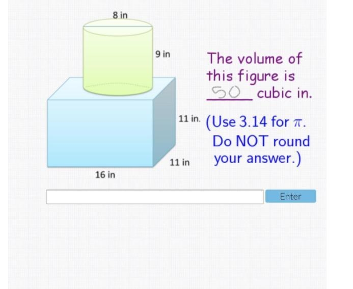 What is the volume of this composite figure I’ll give 16 points.-example-1