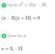 X2 + 10x - 39 = 0 Solve By completing the square-example-1