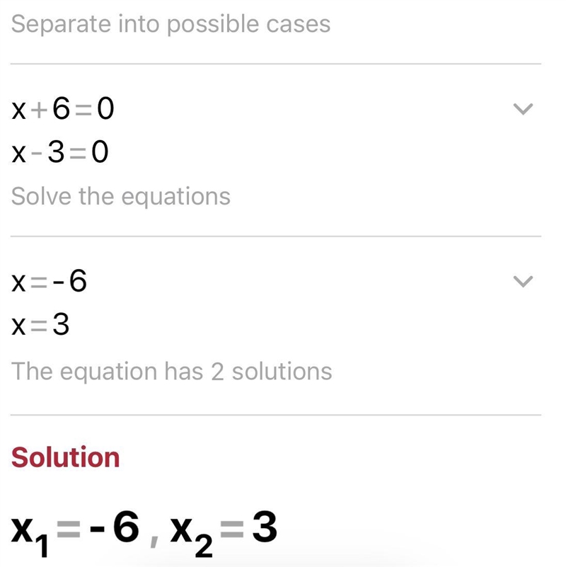 Solve by factoring: x2+3x-18=0-example-1