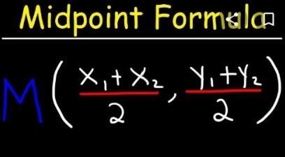 The coordinate midpoint for AE-example-1