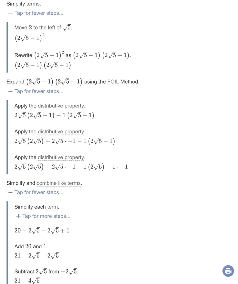 Simplify. (5 square root2 -1)² Please help-example-2