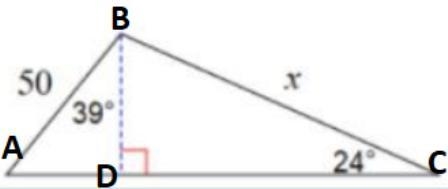 Find The Missing Side. Round to the Nearest Tenth.-example-2