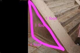 This is a example ^^^ Take a photo of a real world right triangle. Measure and record-example-1