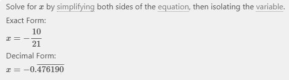 Find the solution of the equation 4x-3/6x+1 =2×-1/3×+1​-example-1