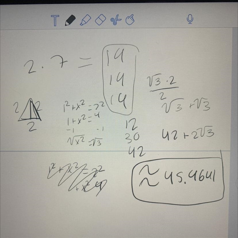 Find the surface area and the volume of the figure. Round to the nearest tenth.-example-1