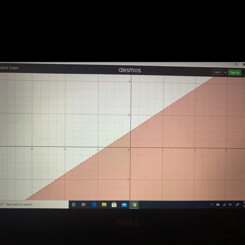 Worth 10 points !! need help asap !graph: y < 2/3x + 1-example-1