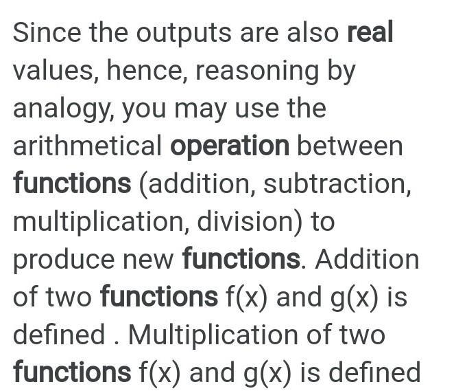 How are operations on functions like operations on real numbers? please help!!!! 20 points-example-1