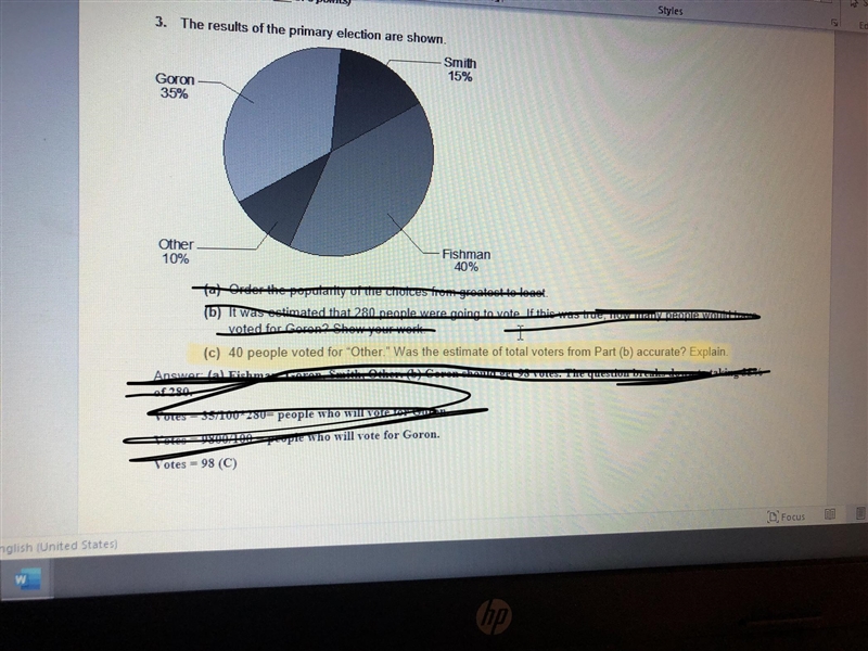 My question is: 40 people voted for ""other"". what’s the estimate-example-1