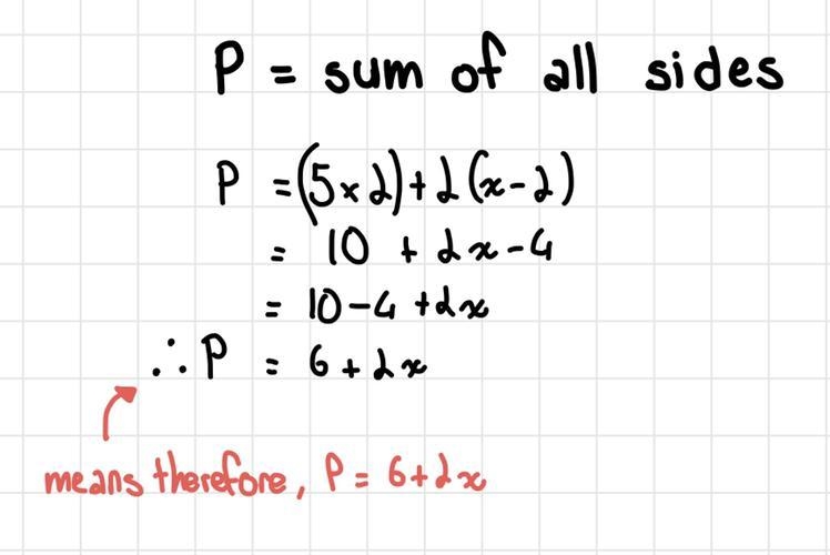 What is the perimeter of the rectangle below. Simplify your solution and write your-example-1