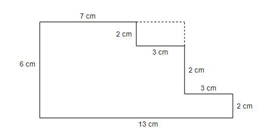 If a rectangle piece of dimensions 3 cm x 2 cm is cut from one corner of a rectangular-example-1