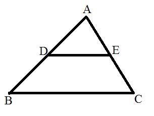 Using B.P.T., prove that a line drawn through the mid-point of one side of a triangle-example-1