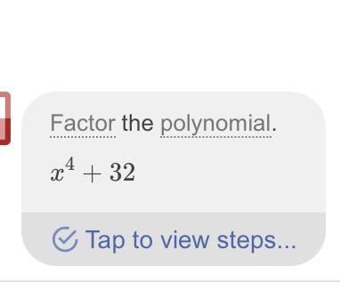 Factor completely X4 + 8x2 + 16 A) (x2+4) B) (x + 4)2 C)(x2 + 4)2 D)(x² + 16)2​-example-1