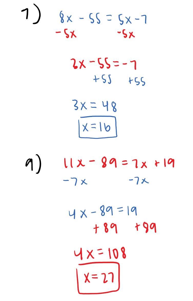 Please help me answer 7 and 9!!-example-1