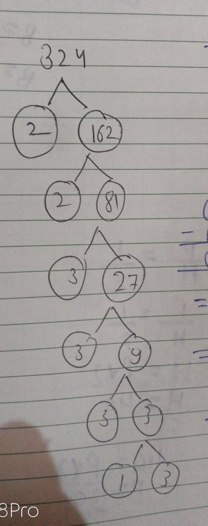 Please help... Write 324 as a product of its prime factors​-example-1