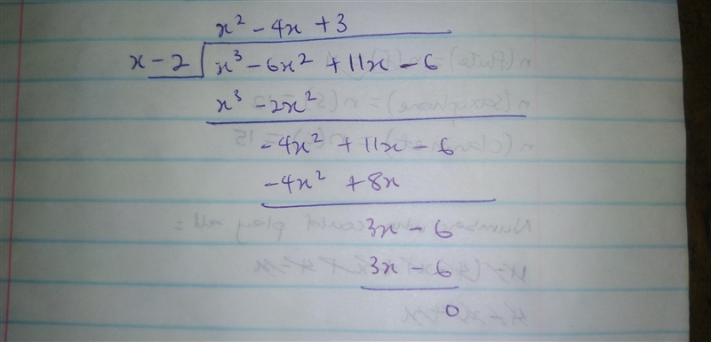 −+−x cubed , minus 6 , x squared , plus 11 x minus 6 divided by −+x squared ,-example-1