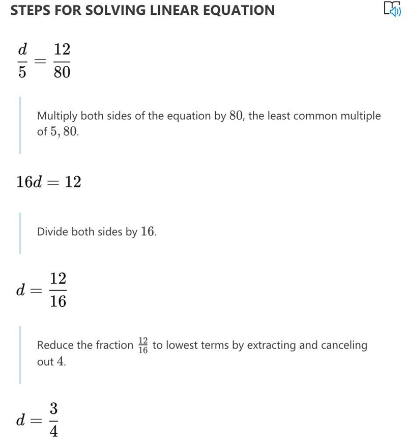 D/5 = 12/80 plz help-example-1