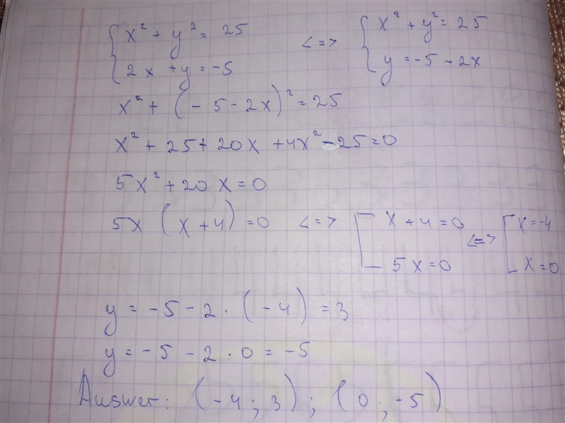 What are the solutions of the following system?-example-1