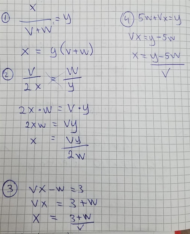 Find the x for these ​-example-1