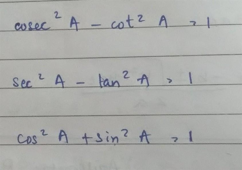 All formula of Trignometric Identities​-example-2