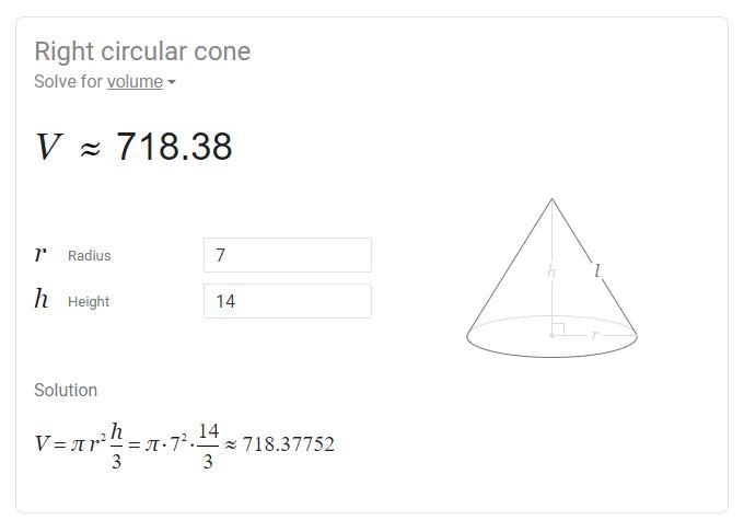 7 yd Determine the Volume. Write an exact answer. A) B) C) 6861 cubic yards 228.61 cubic-example-1