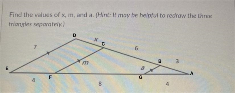 What are the values of m x and a-example-1