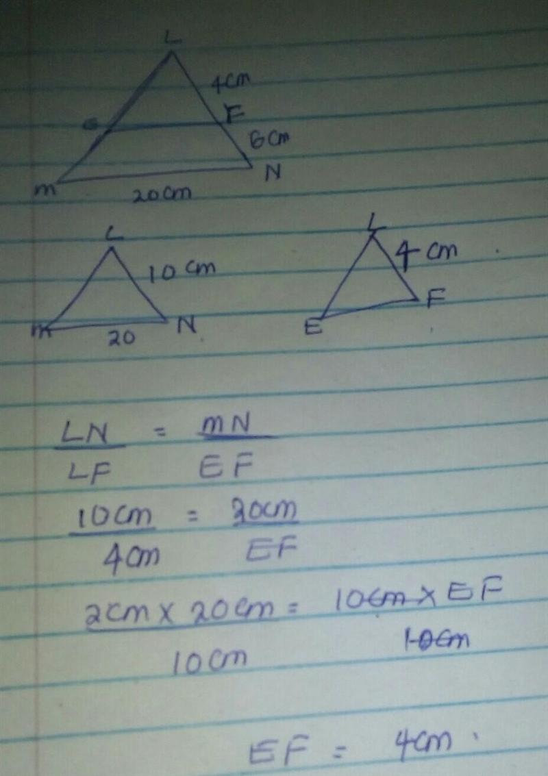 Help please please I really need the answer After similar it is written find the measure-example-1