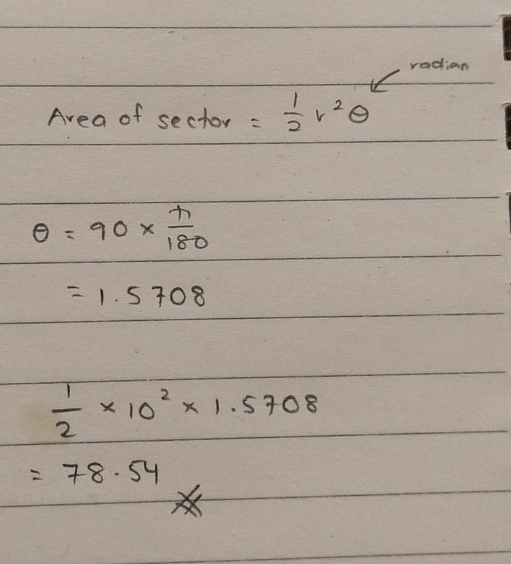 Find the area of the shape. Either enter an exact answer in terms of it or use 3.14 for-example-1