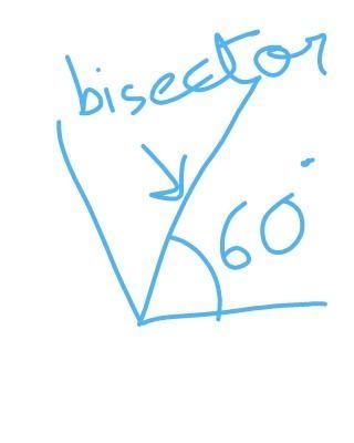 Please help!!! Directions: Construct the bisector of the following figures.​-example-2