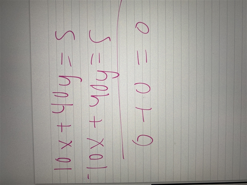 Classify the system and give the number of solutions. answer choice This system is-example-1