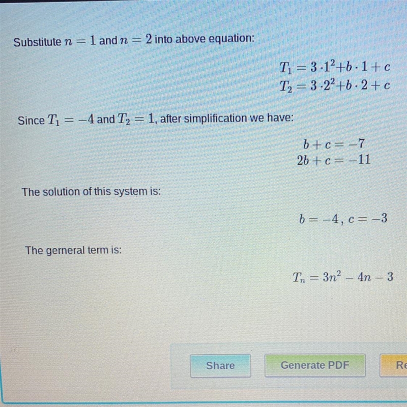 Please help, What is the nth term rule of the quadratic sequence below? -4,1,12,29,52,81,116 please-example-1