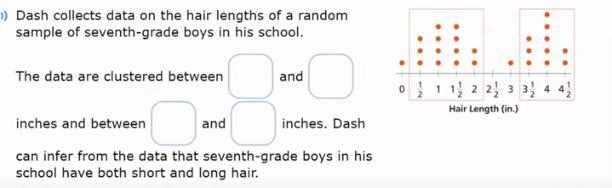 Dash collects data on the hair lengths of a random sample of seventh-grade boys in-example-1